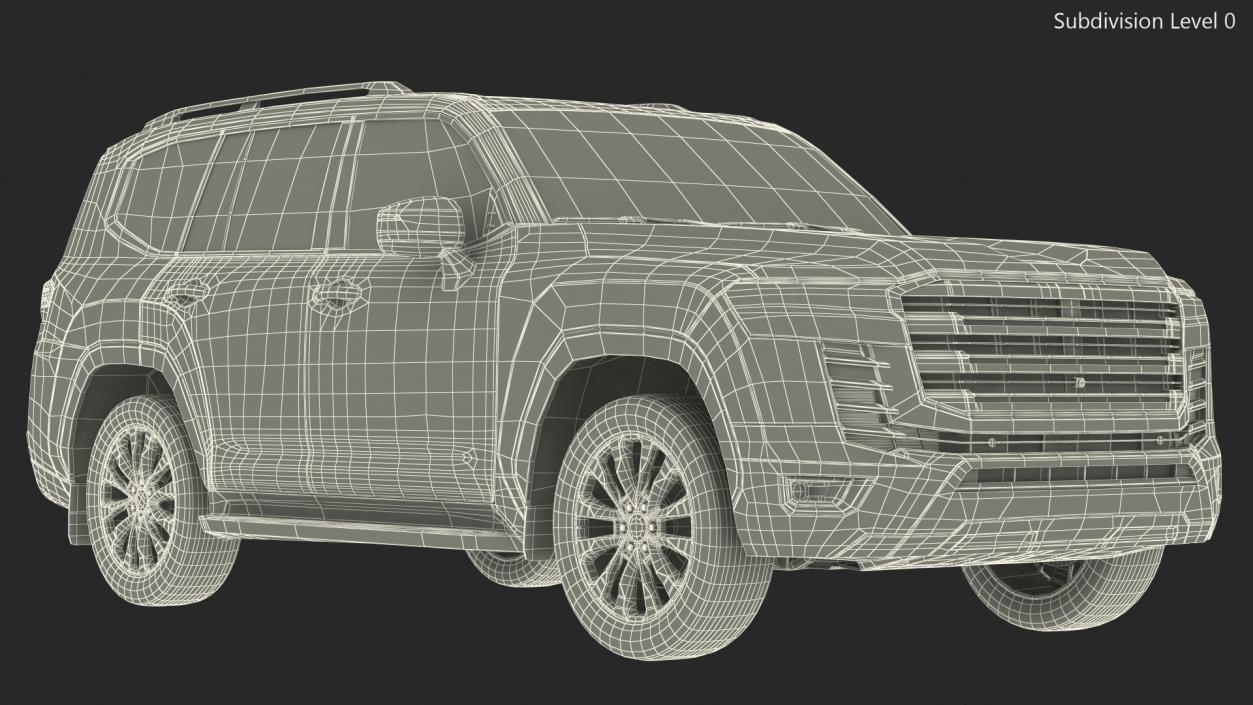 3D Full Size SUV 2022 model