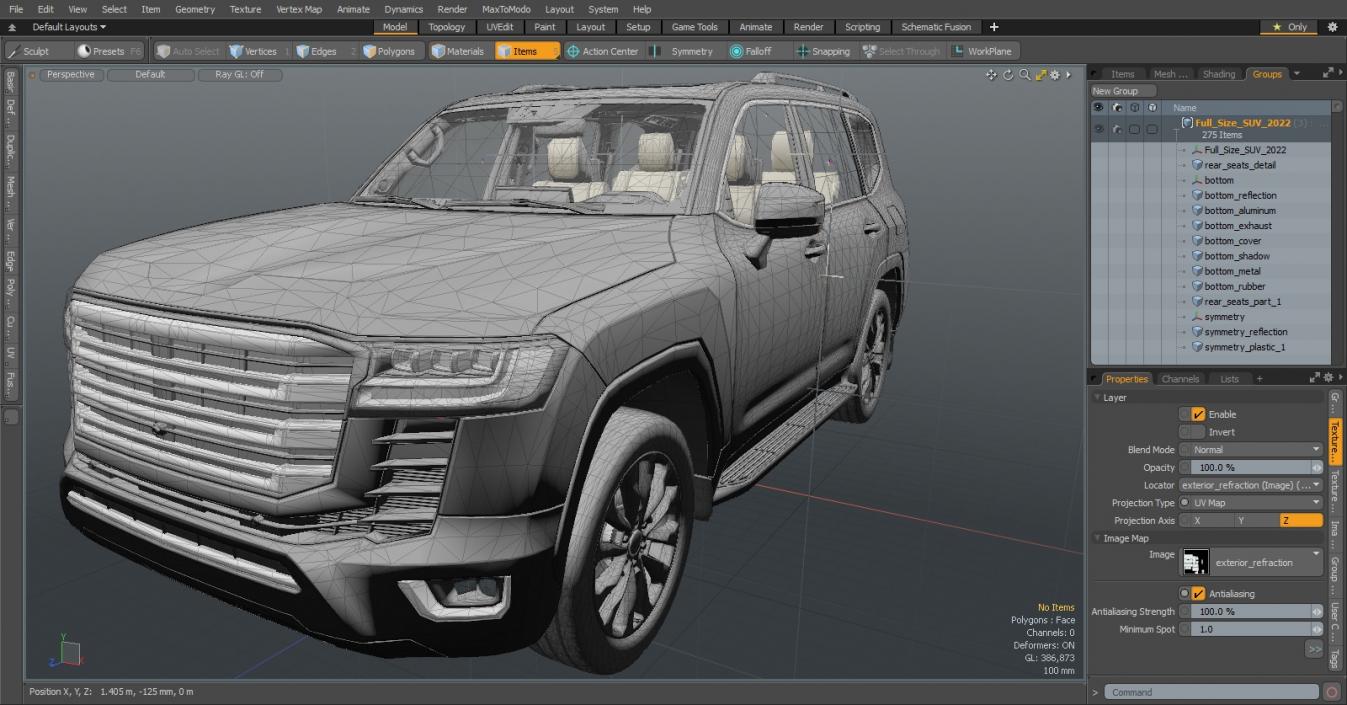 3D Full Size SUV 2022 model