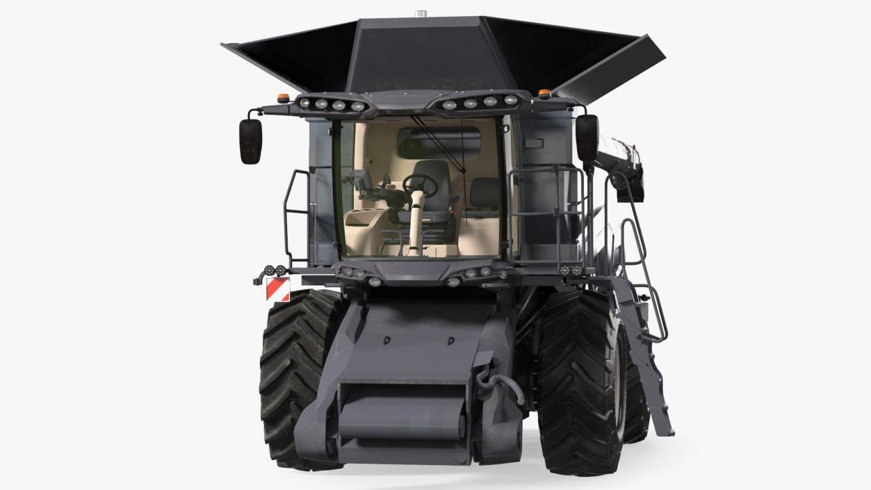 3D Harvester MF Ideal without Header model