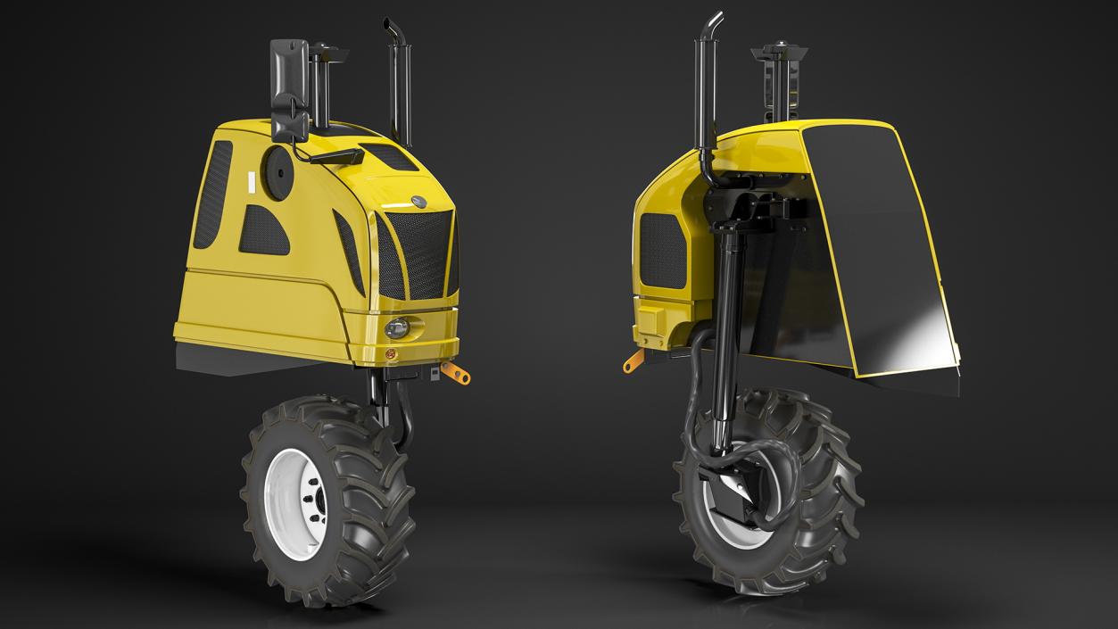 Harvester Vehicle Part 3D