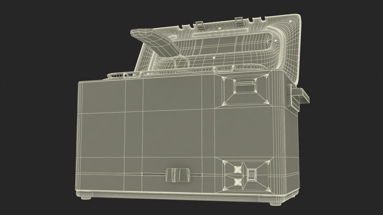 3D Single Tank Electric Fryer