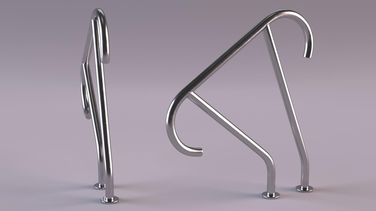 3D Designer Pool Hand Rail model