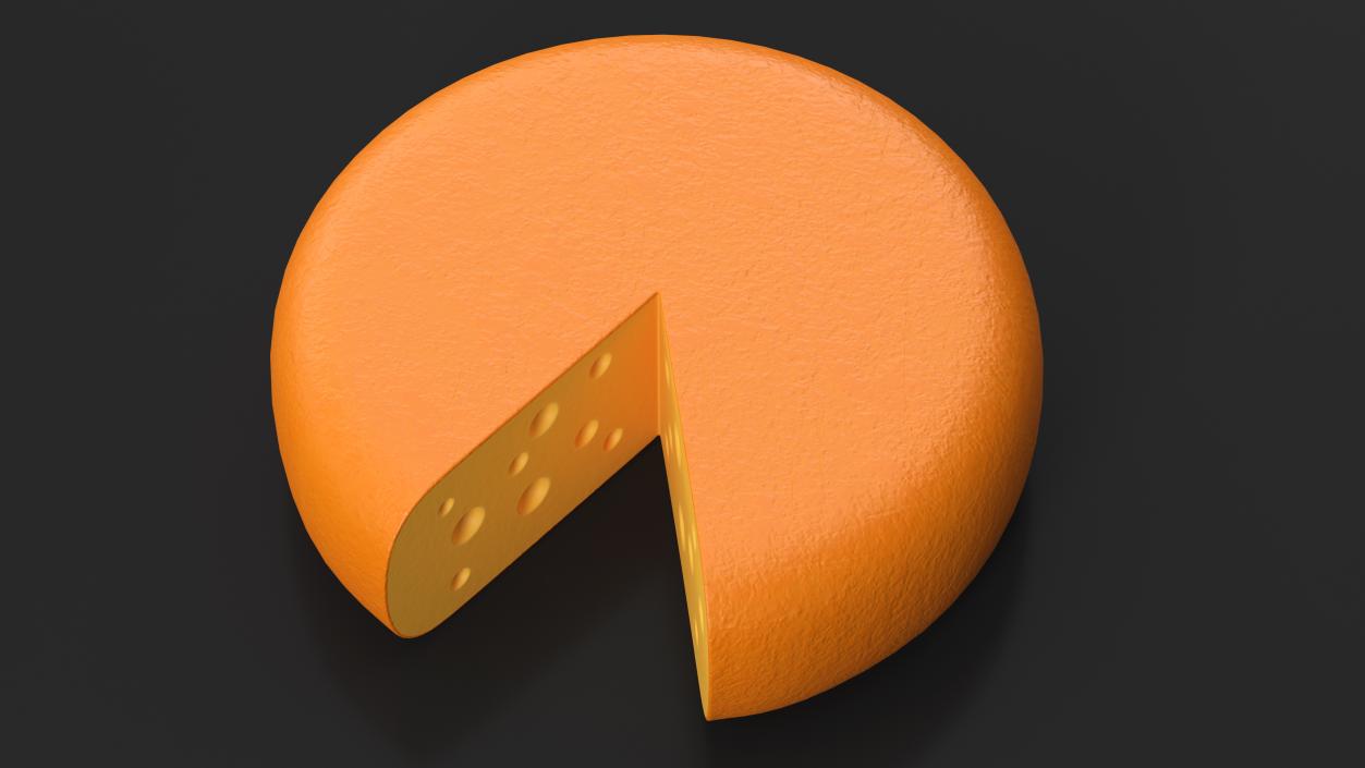 3D model Cartoon Cheese Collection