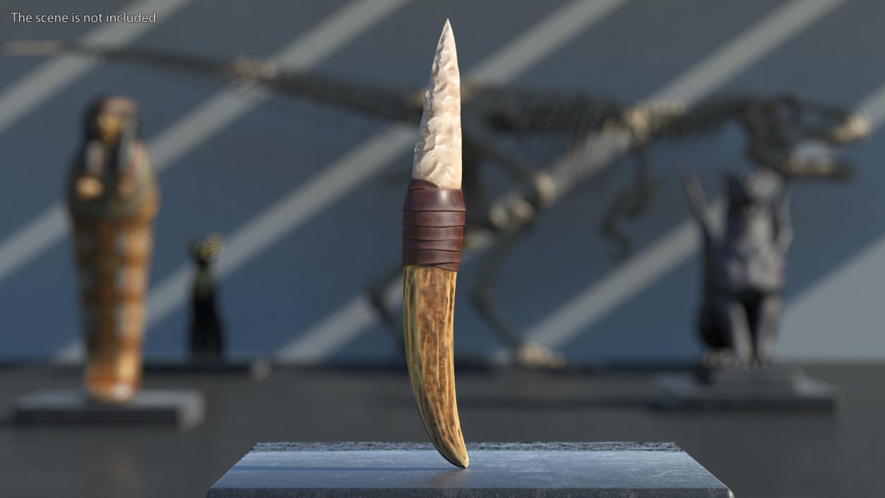 Ancient Dagger 3D model