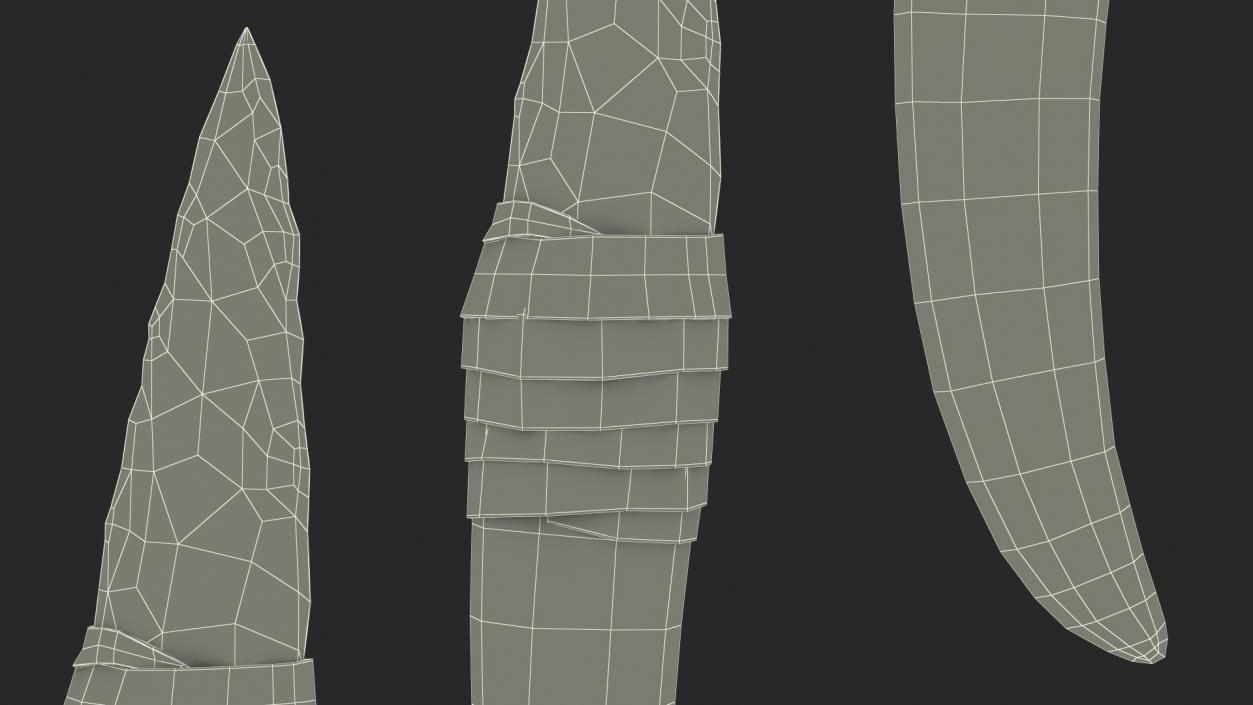 Ancient Dagger 3D model