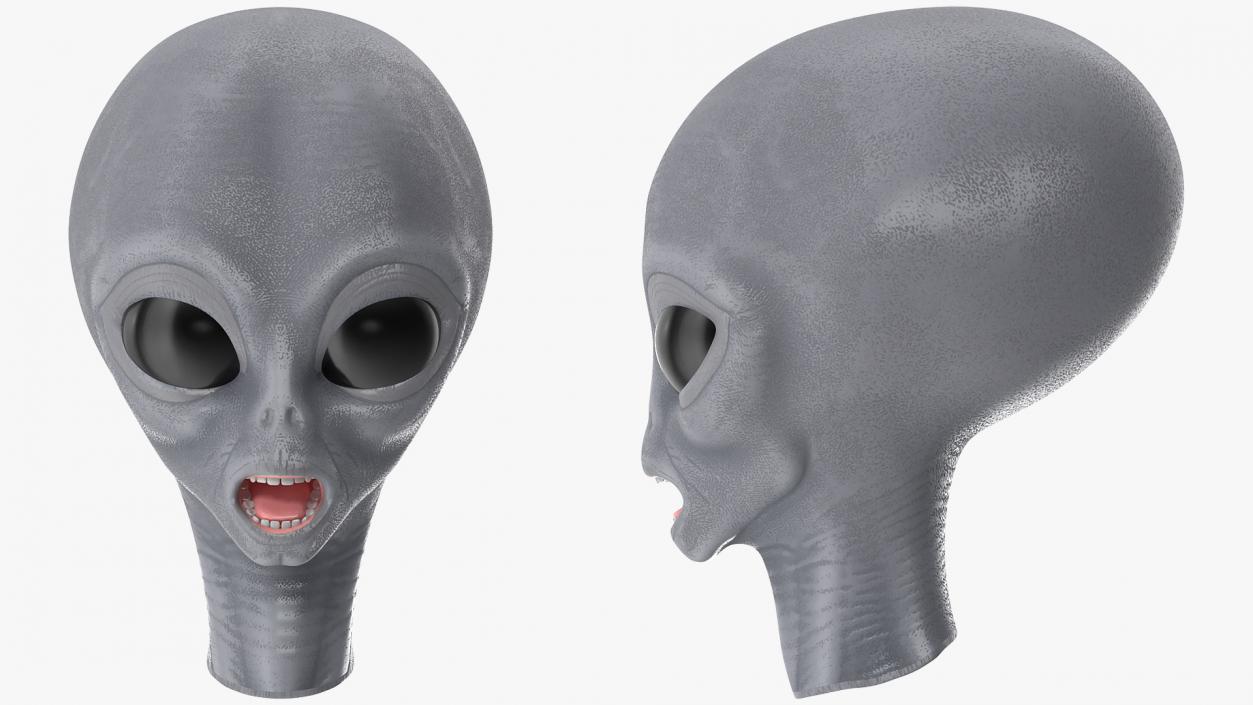 3D model Alien Head