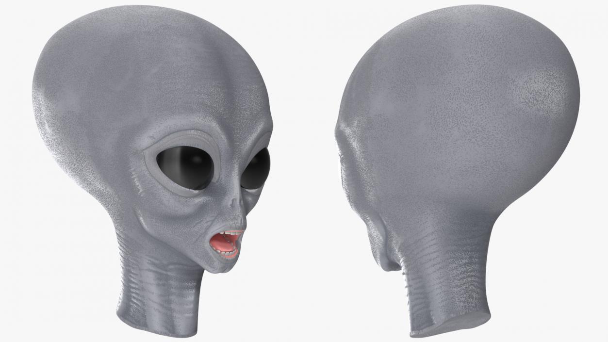 3D model Alien Head