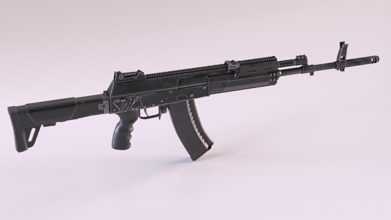 3D Kalashnikov AK-12 2011 Old