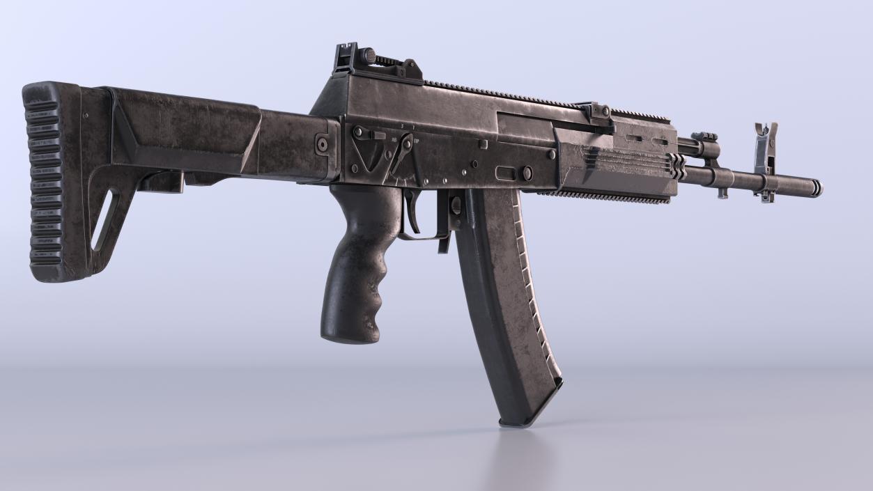 3D Kalashnikov AK-12 2011 Old