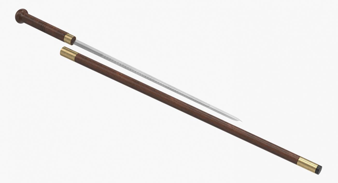 3D model Swordstick