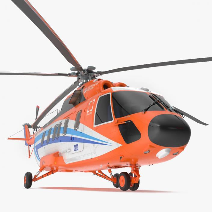 Russian Cargo Helicopter Gazprom MI-171 A3 3D