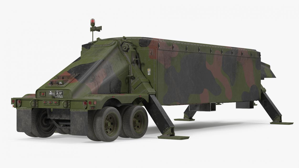 3D Deployed Camouflage TPY 2 Radar