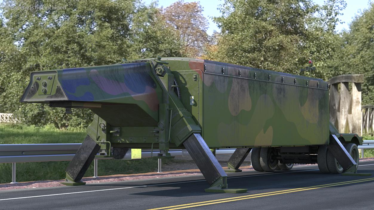 3D Deployed Camouflage TPY 2 Radar