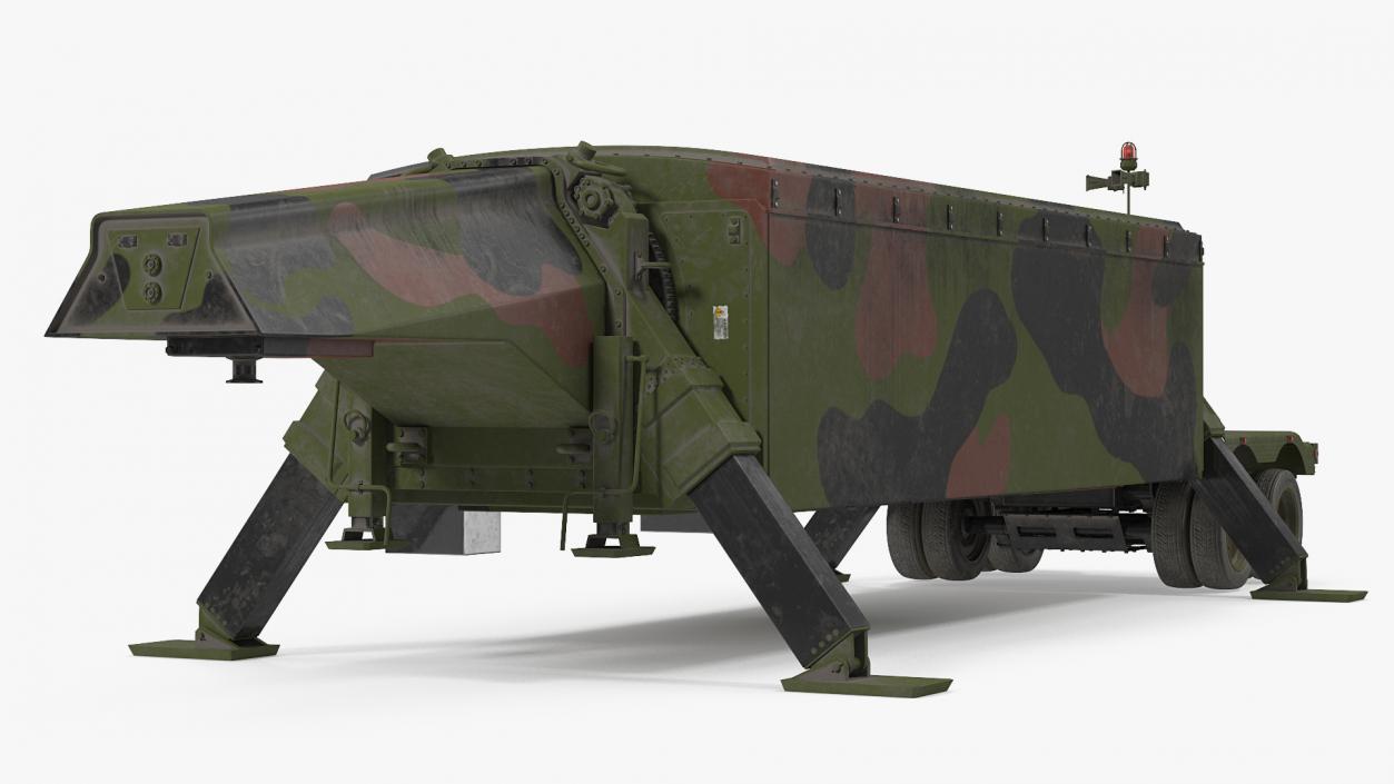 3D Deployed Camouflage TPY 2 Radar