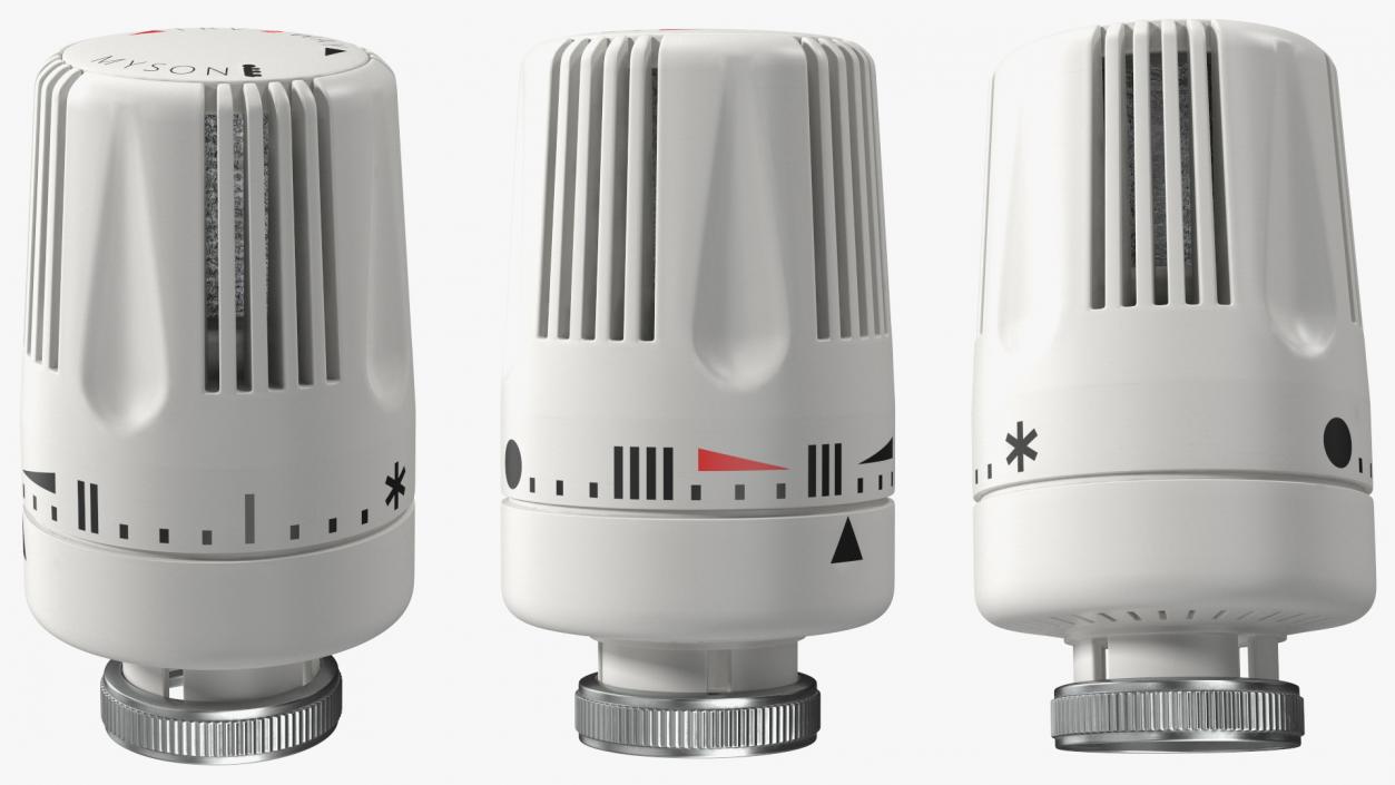 Thermostatic Radiator Valve-Head 3D