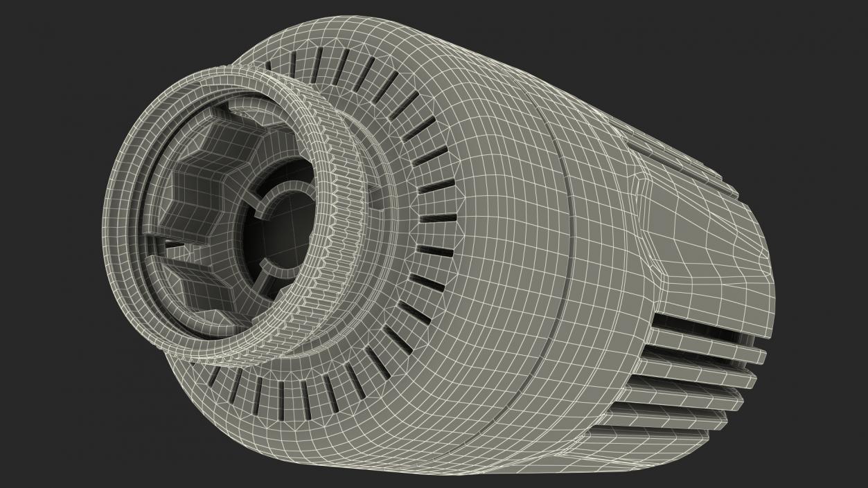 Thermostatic Radiator Valve-Head 3D