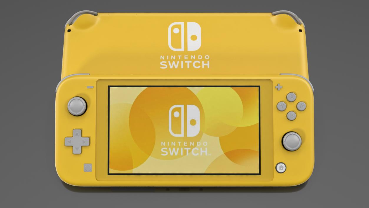 Nintendo Switch Lite Yellow 3D