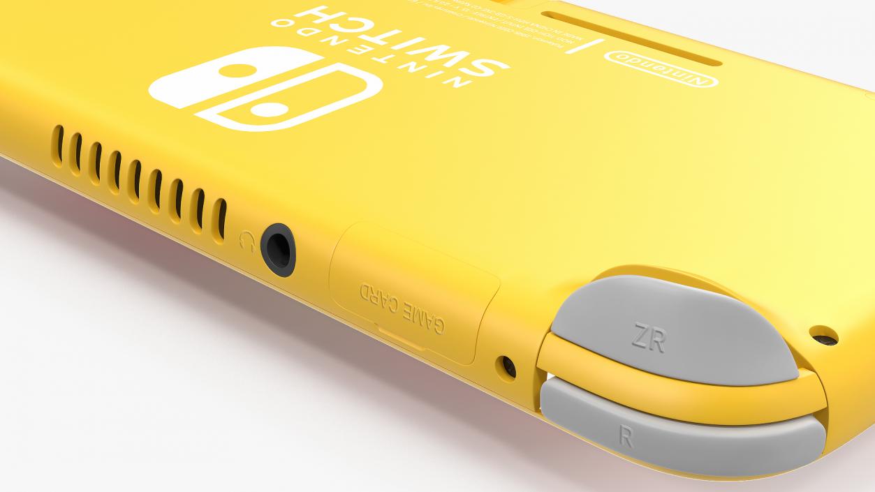 Nintendo Switch Lite Yellow 3D