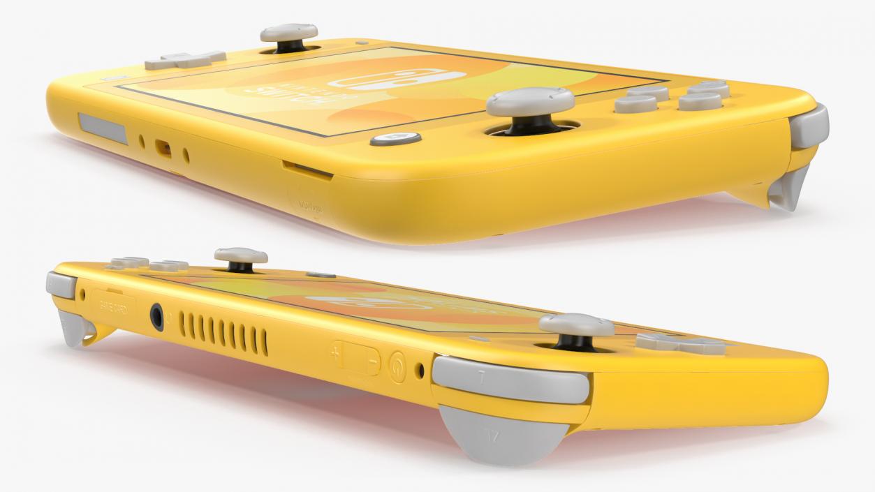 Nintendo Switch Lite Yellow 3D