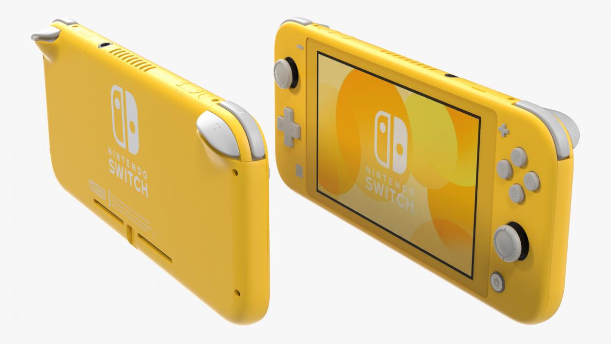 Nintendo Switch Lite Yellow 3D