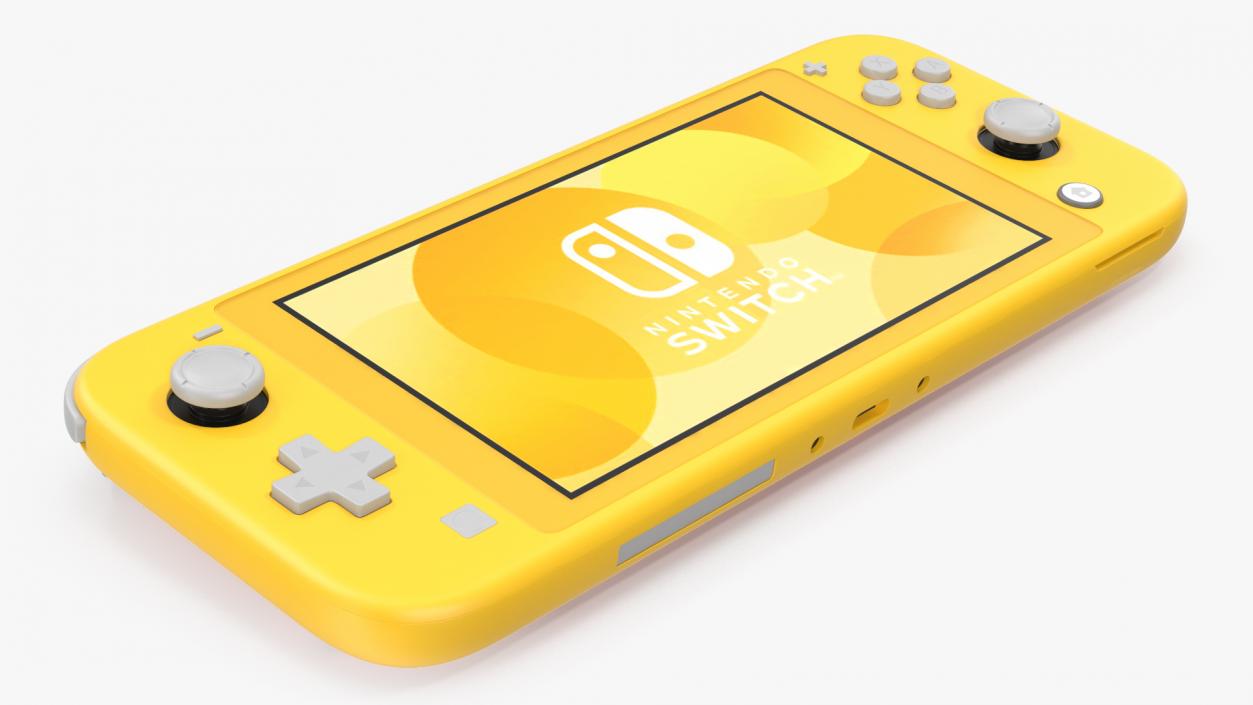 Nintendo Switch Lite Yellow 3D