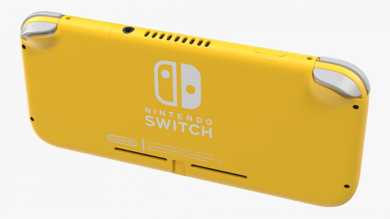 Nintendo Switch Lite Yellow 3D