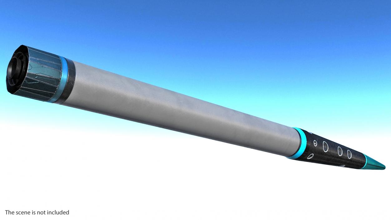 3D model Defense Missile