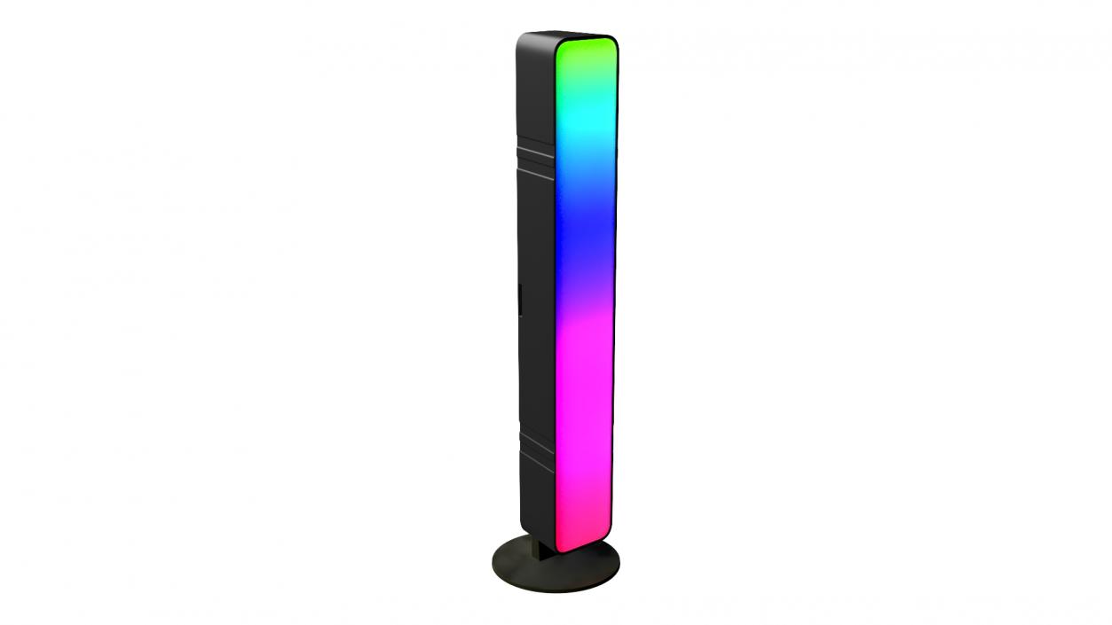 Vertical RGB Dynamic LED Light Bar 3D model