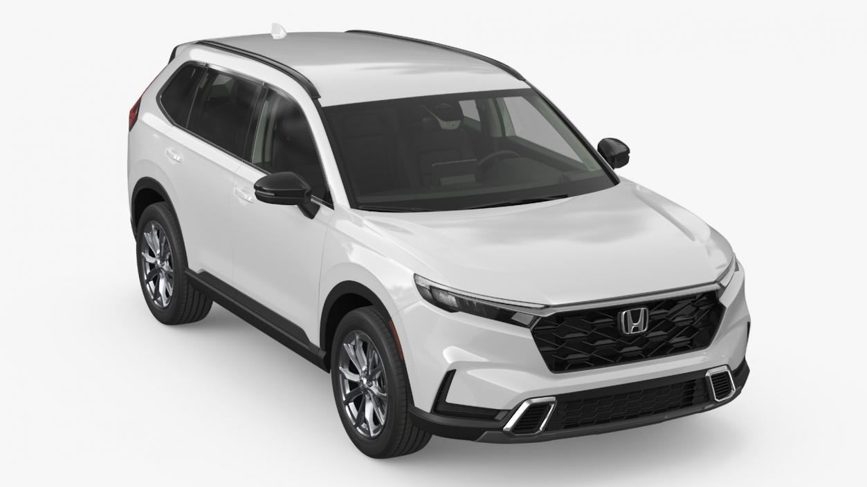 3D 2025 Honda CR-V White