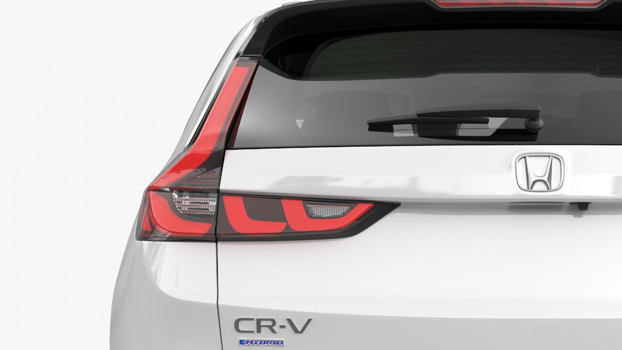 3D 2025 Honda CR-V White