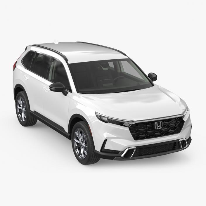 3D 2025 Honda CR-V White