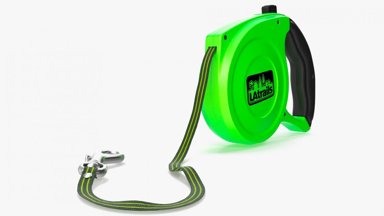 Extendable Dog Leash Latrails 3D model