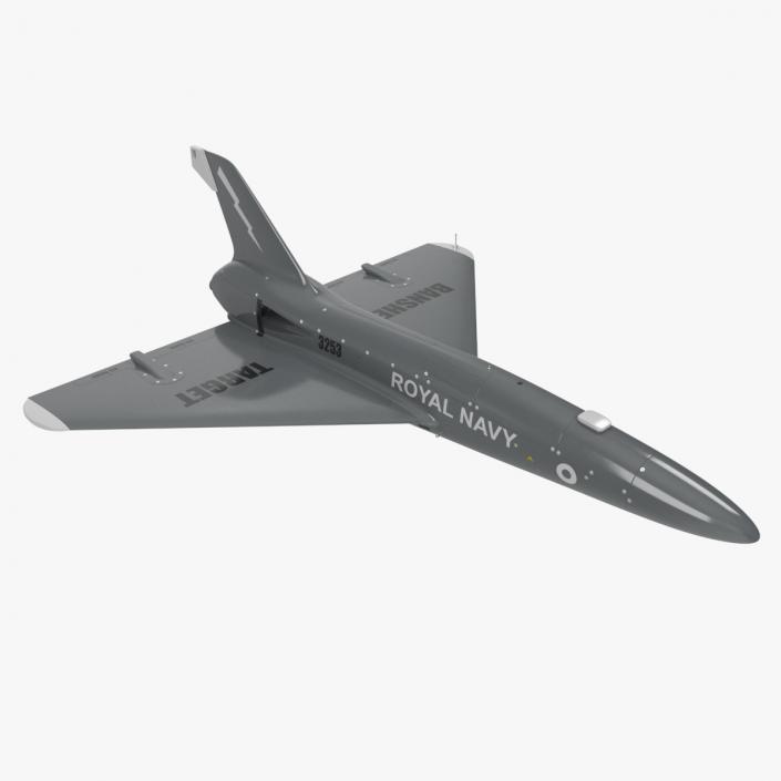 3D model Banshee Jet 80 Attack Drone Light 2