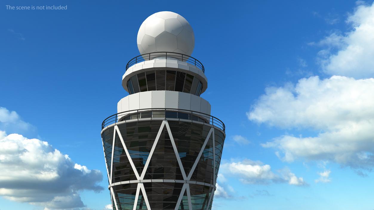 3D Airport Tower model