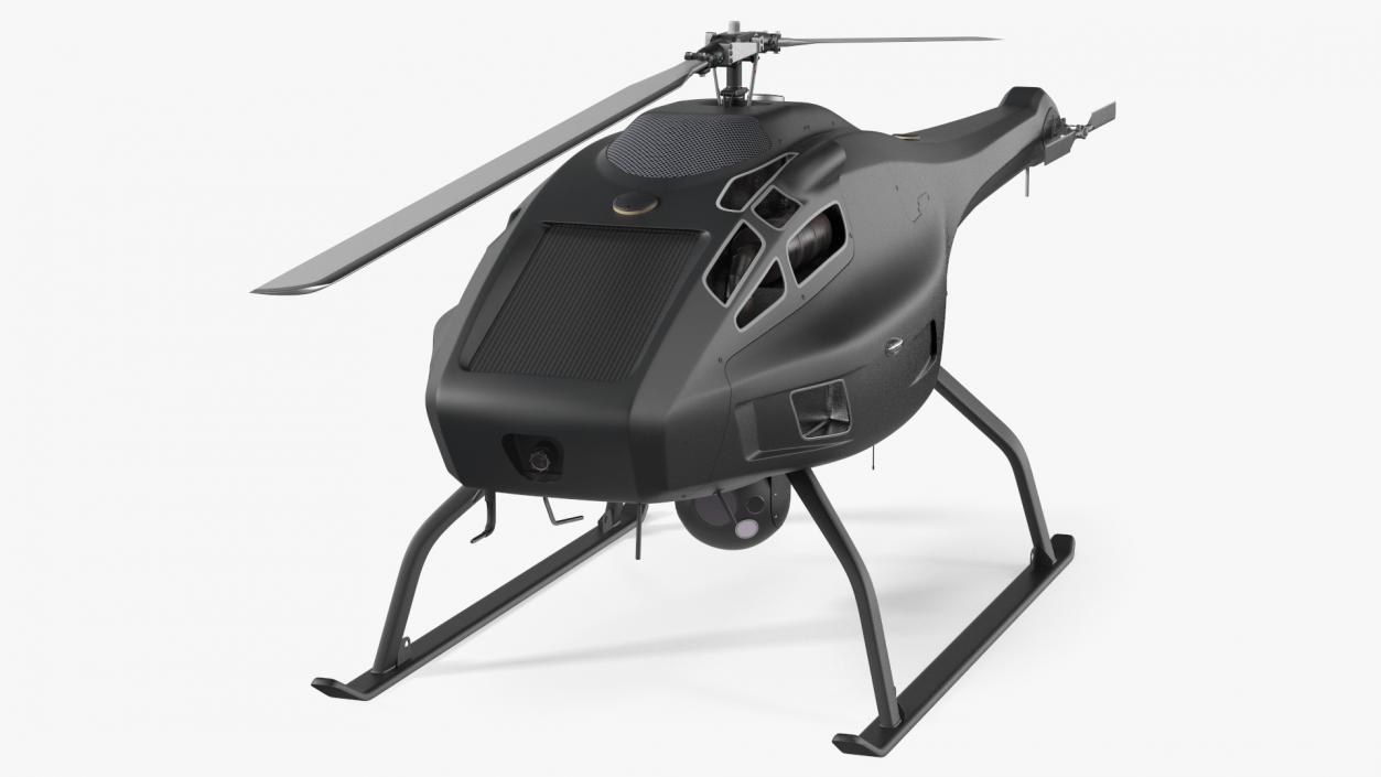 UAV Helicopter 3D model