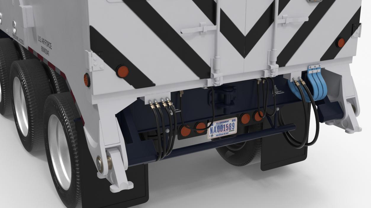 3D model Minuteman Missile Trailer