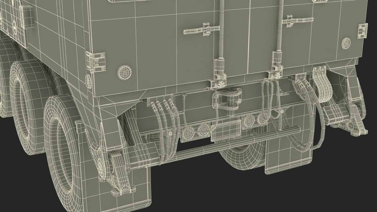 3D model Minuteman Missile Trailer