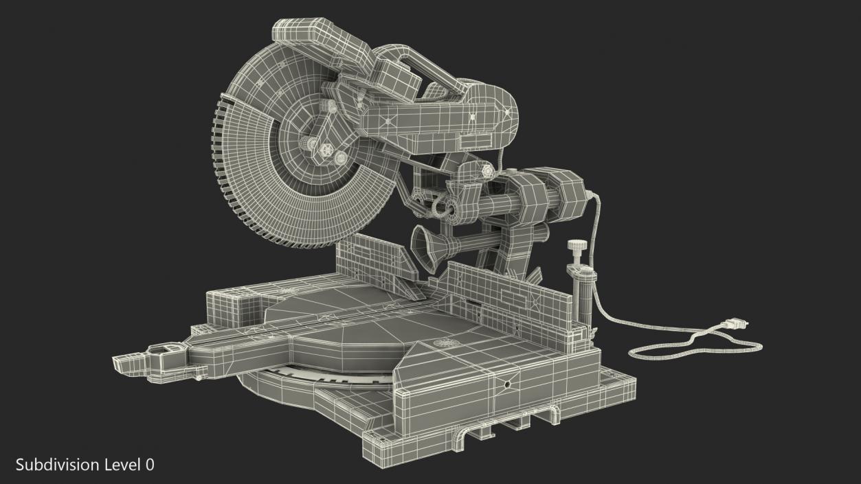 3D Sliding Compound Miter Saw