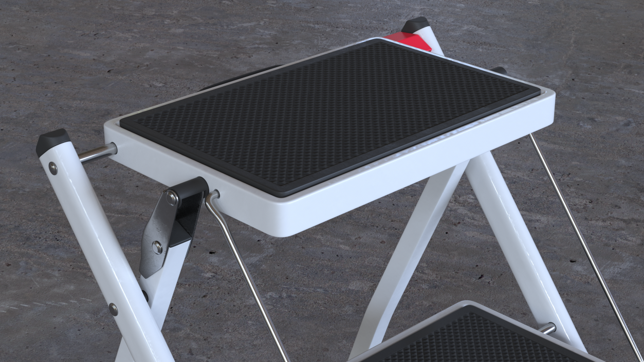 3D Steel Step Stool