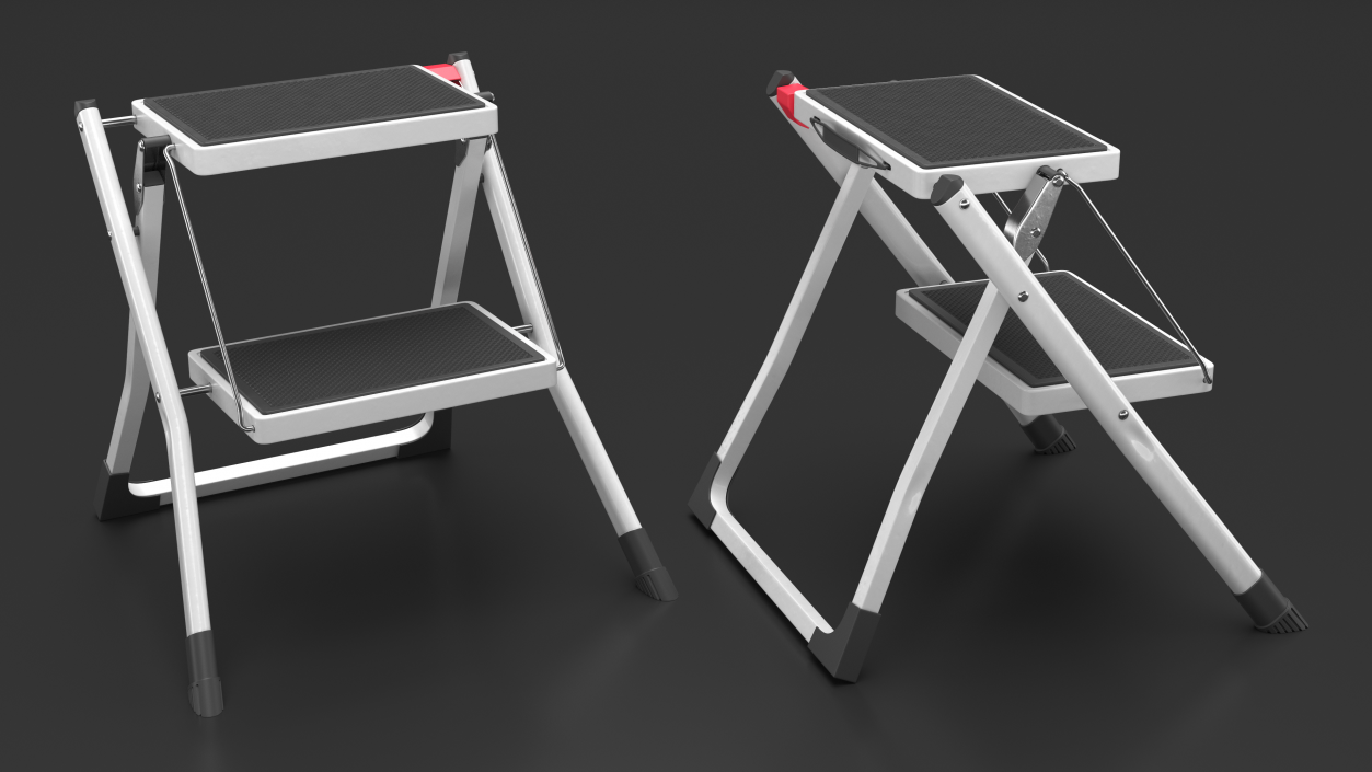 3D Steel Step Stool