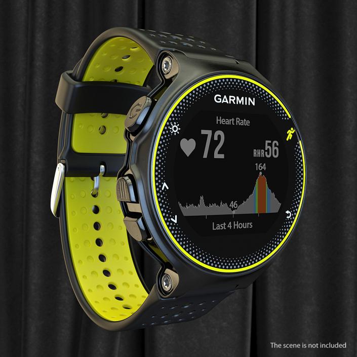 Garmin Forerunner 235 GPS Running Watch 3D model