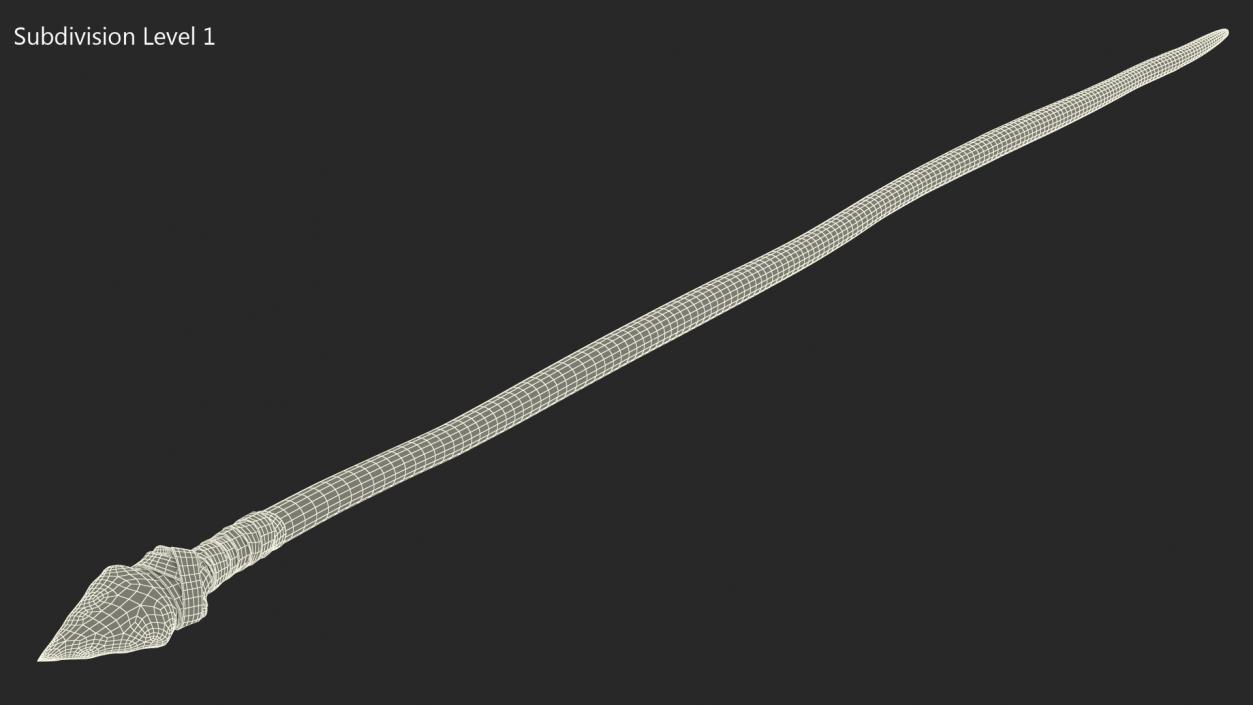 3D Ancient Spear model