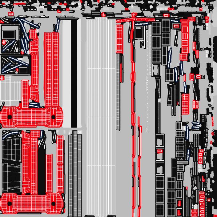 3D Automotive Service Equipment model