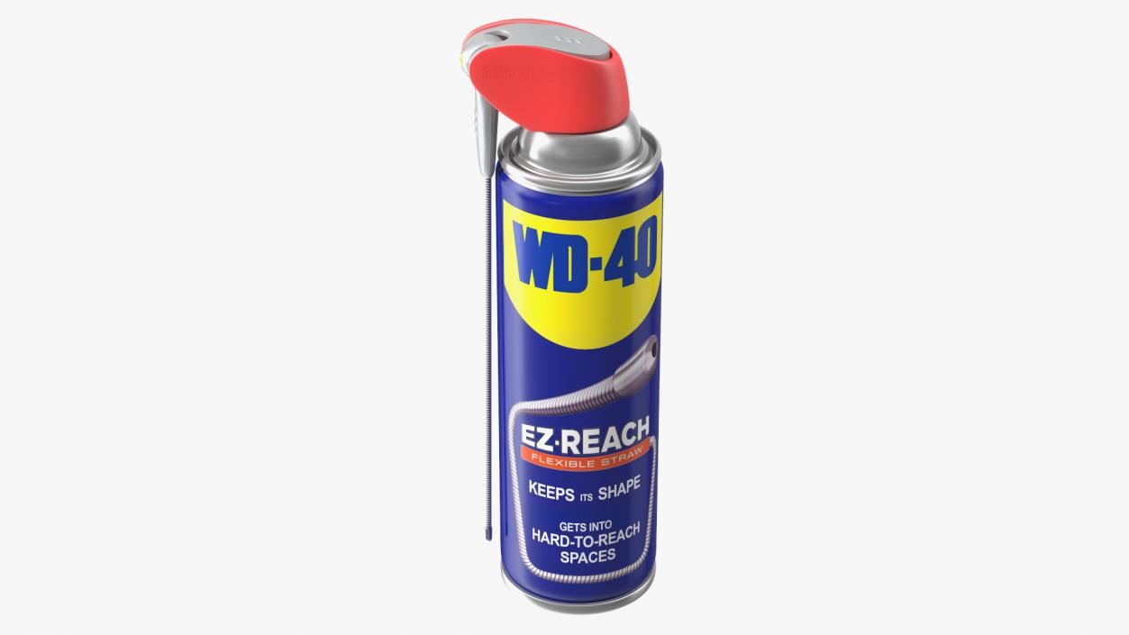 WD 40 EZ REACH Penetrative Lubricant Spray 3D