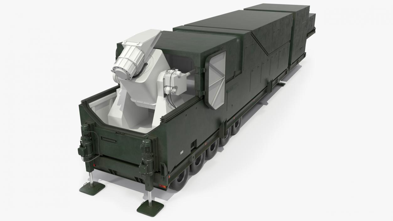 3D model Peresvet Smart Weapon Laser Complex