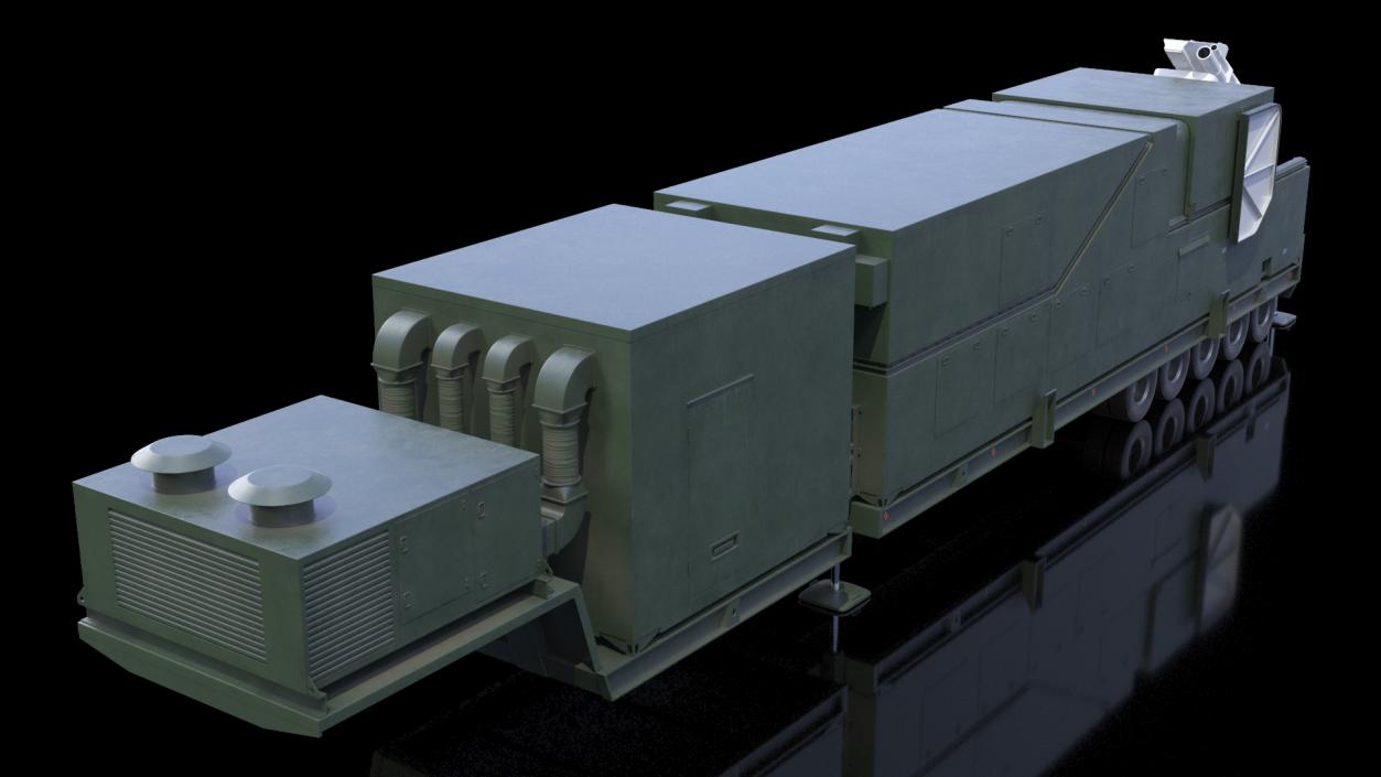 3D model Peresvet Smart Weapon Laser Complex