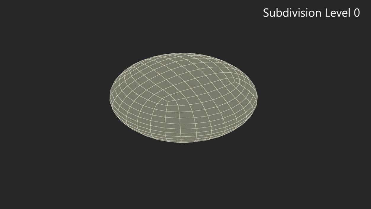 3D model M and Ms Candy Brown