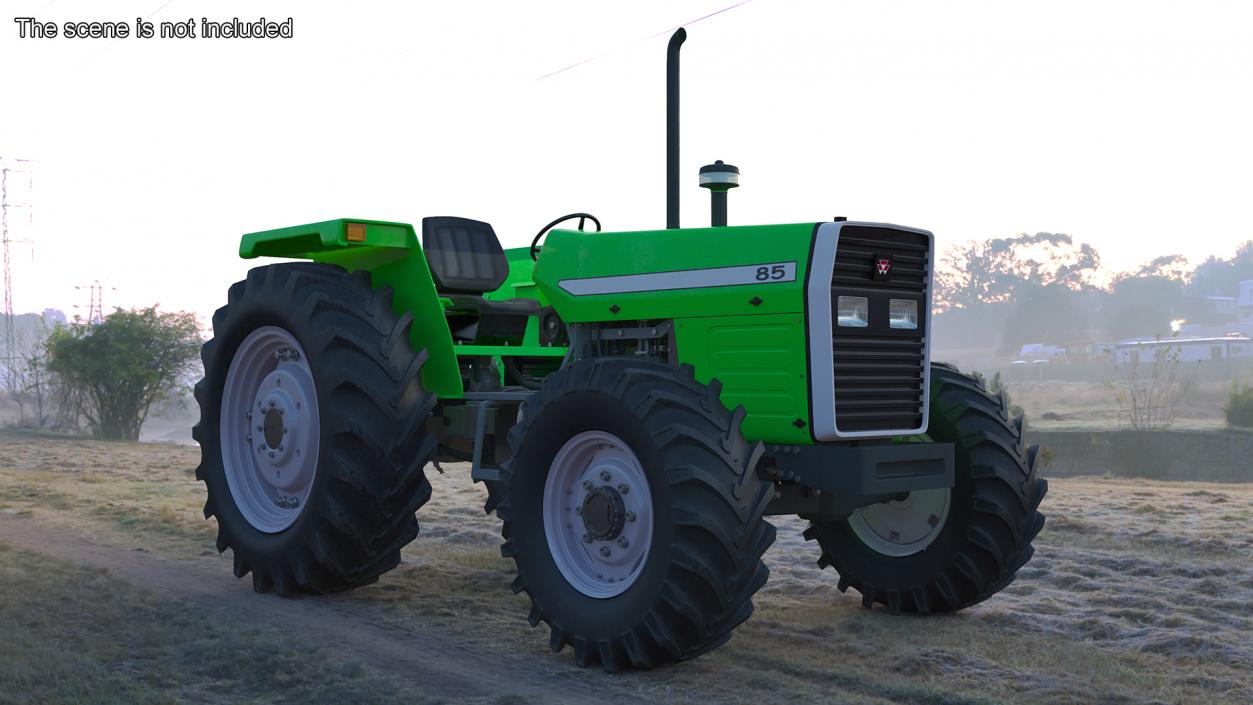 Farm Tractor 2 3D model