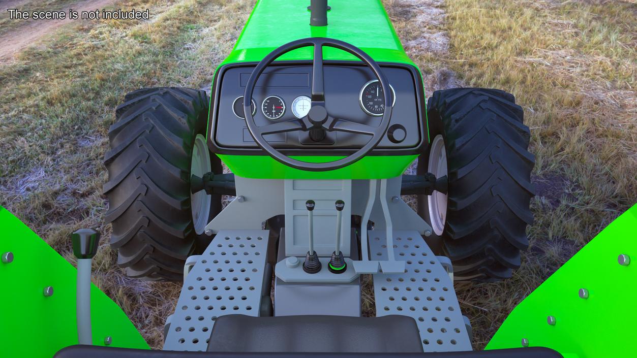 Farm Tractor 2 3D model