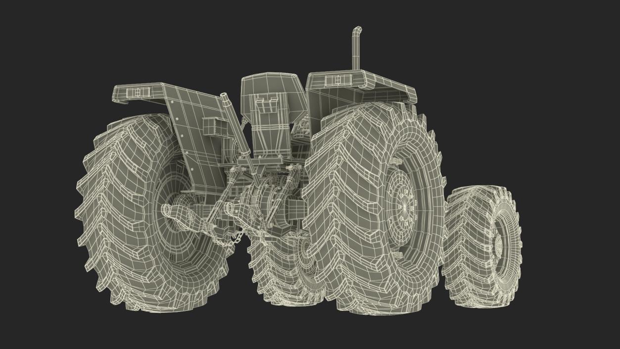 Farm Tractor 2 3D model